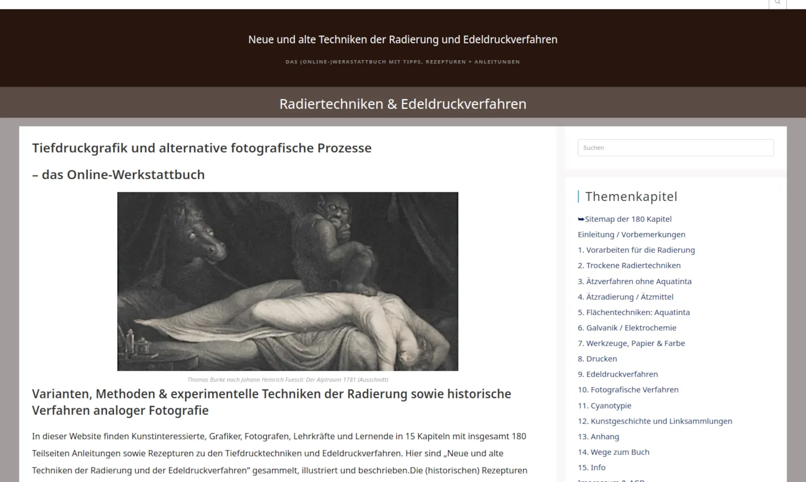 Buch Radierung + Edeldruckverfahren